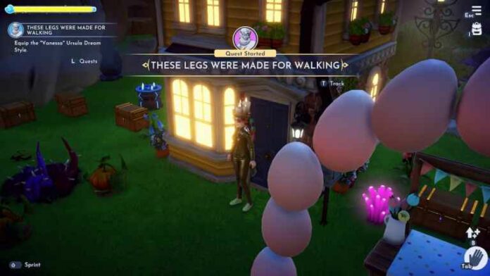 Comment terminer Ces jambes d'Ursula ont été faites pour marcher dans Disney Dreamlight Valley
