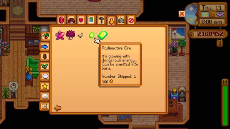 Stardew Valley : le meilleur moyen d'obtenir du minerai radioactif