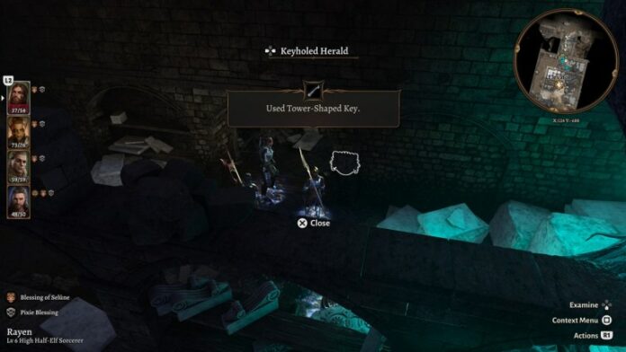 Baldur's Gate 3 : Comment obtenir et utiliser la clé en forme de tour
