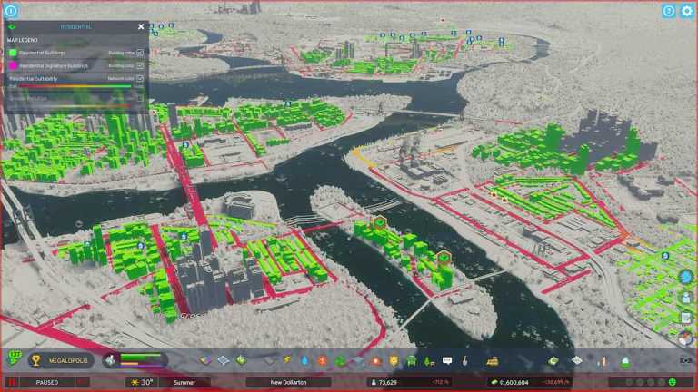 Toutes les zones de Cities Skylines II et leur signification