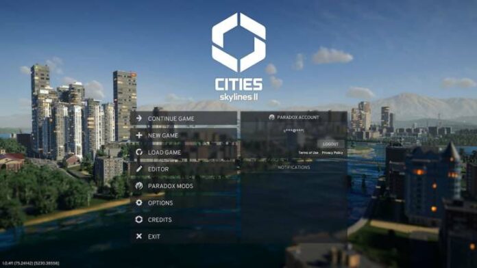 Comment modifier Cities Skylines 2
