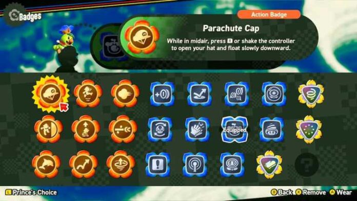 Super Mario Bros. Wonder : tous les emplacements des badges
