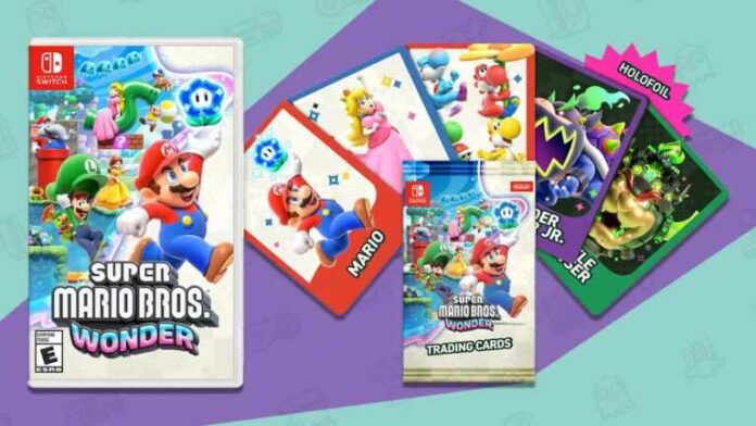 Où trouver des cartes à collectionner Super Mario Wonder
