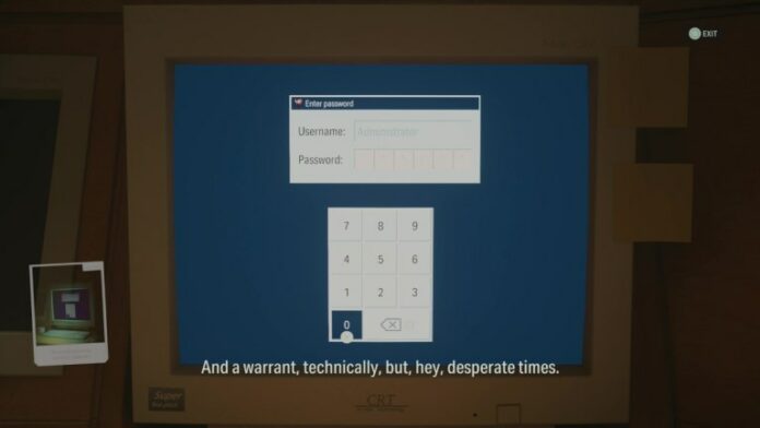 Alan Wake 2 : Comment résoudre le mot de passe de l'ordinateur du centre de bien-être
