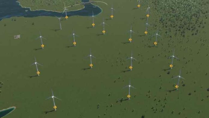 Cities Skylines 2 : Comment utiliser les éoliennes
