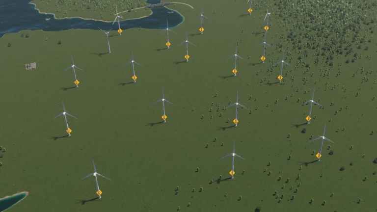 Cities Skylines 2 : Comment utiliser les éoliennes