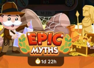 Tous les jalons et récompenses d’Epic Myths dans Monopoly GO
