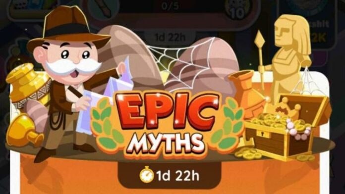 Tous les jalons et récompenses d’Epic Myths dans Monopoly GO
