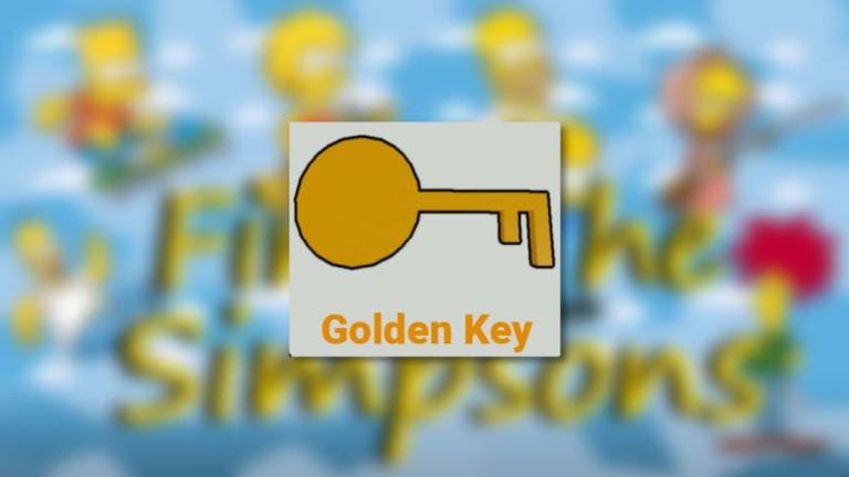 Où est la clé d'or dans Find the Simpsons ?  -Roblox