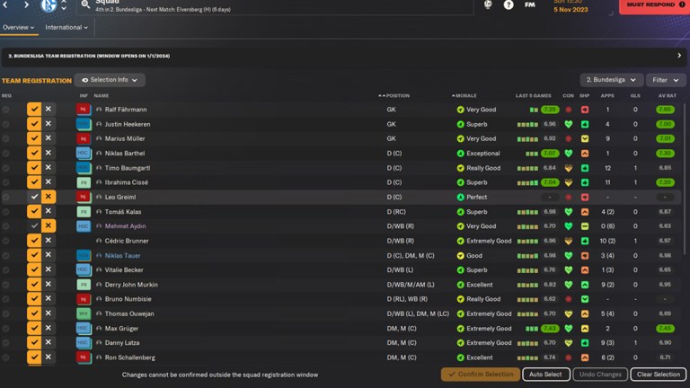 Football Manager 24 : Comment inscrire des joueurs