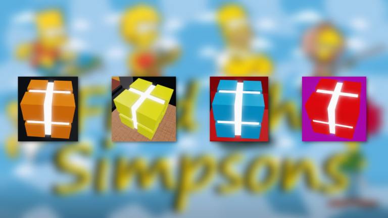 Où sont les boîtes futuristes dans Find the Simpsons ?  -Roblox