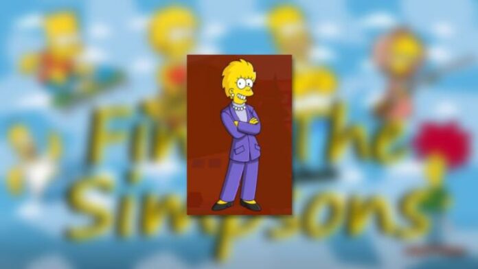 Comment obtenir la présidente Lisa dans Find the Simpsons - Roblox
