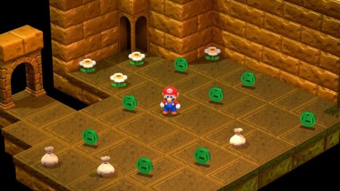 Super Mario RPG: Guide clé de la salle au trésor du temple de Belome
