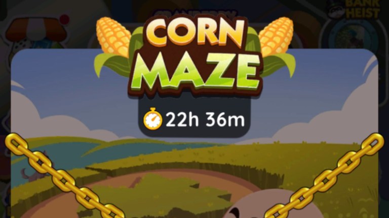 Tous les jalons et récompenses de Corn Maze dans Monopoly GO