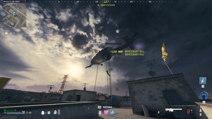 Comment trouver et abattre un hélicoptère de renfort dans MW3 Zombies
