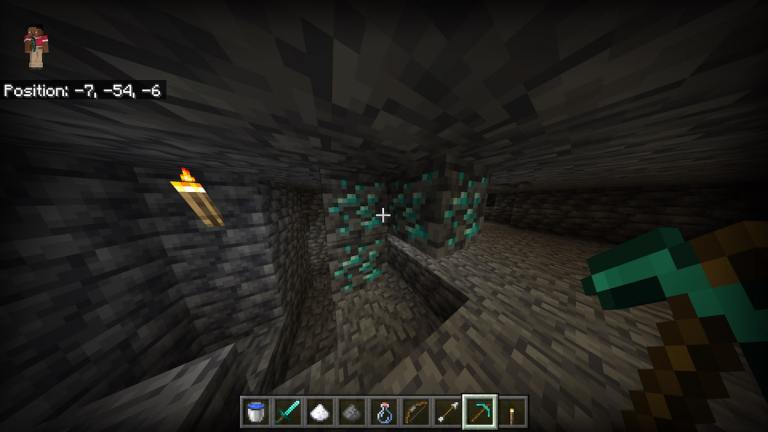 Meilleur niveau Y pour les diamants dans Minecraft (1.20.41)