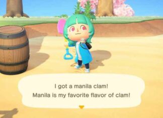 Comment obtenir des palourdes japonaises dans Animal Crossing
