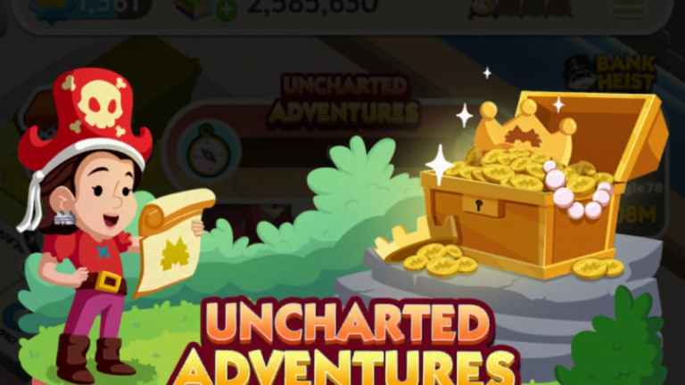 Toutes les récompenses et jalons de Monopoly GO Uncharted Adventures