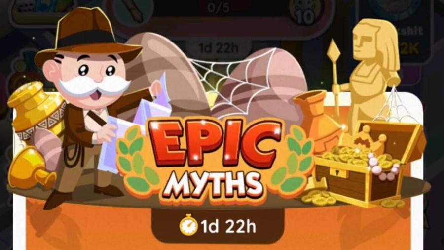 Tous les jalons et récompenses d’Epic Myths dans Monopoly GO