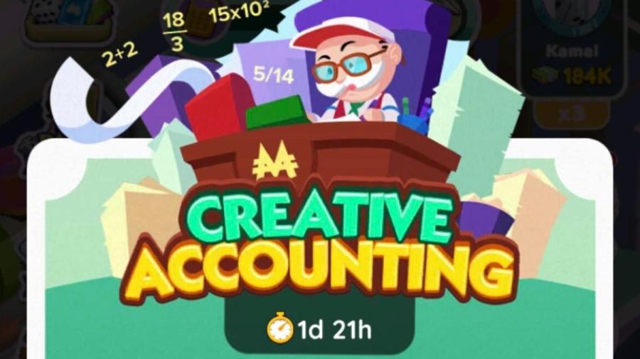 Événement de comptabilité créative Monopoly GO