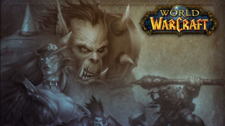 A WoW Classic loading screen.