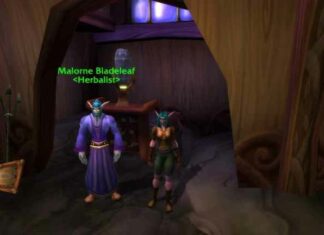 Two Night Elves unlearning a profession