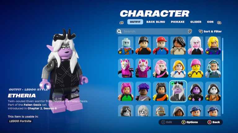 Comment changer votre apparence dans LEGO Fortnite