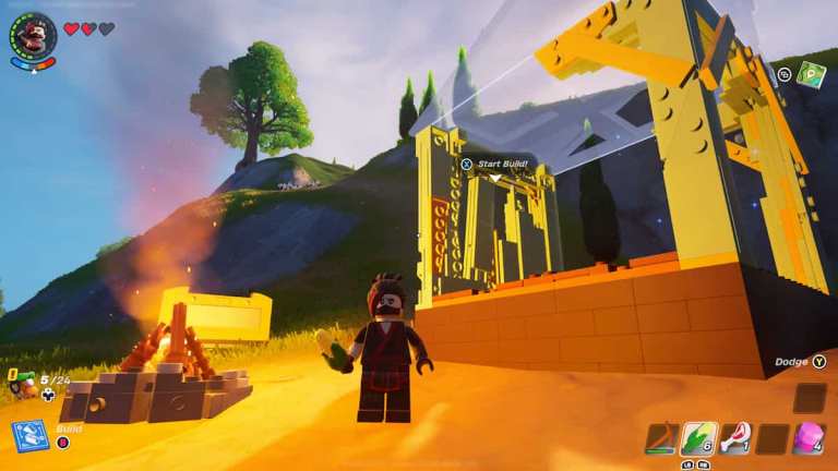 Comment sauvegarder la partie dans LEGO Fortnite