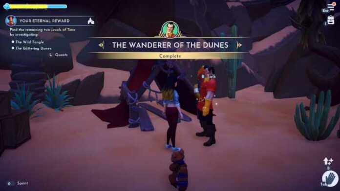 Comment terminer la quête du Vagabond des dunes de Gaston dans Disney Dreamlight Valley
