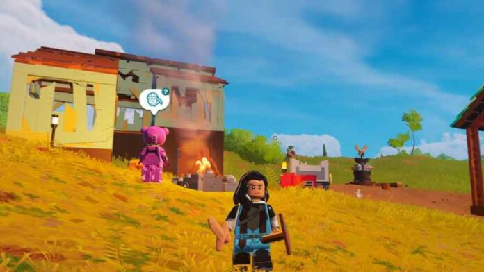 Comment mettre à niveau le village - Emplacement de la salle du village LEGO Fortnite
