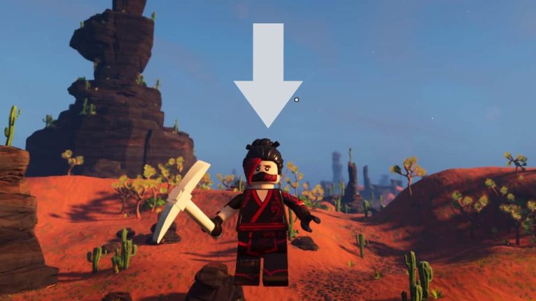 Comment descendre ou voler vers le bas en mode bac à sable LEGO Fortnite