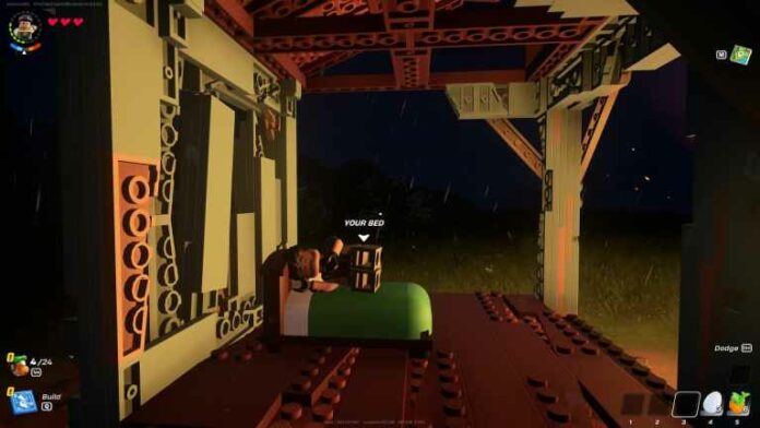 Guide du sommeil LEGO Fortnite : pouvez-vous sauter la nuit et comment faire un lit
