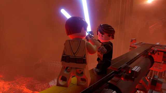Lego Anakin combattant Obi Wan Kenobi