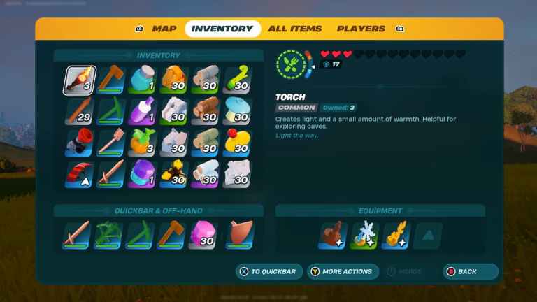 Meilleure façon de s'organiser dans LEGO Fortnite - Gestion des stocks