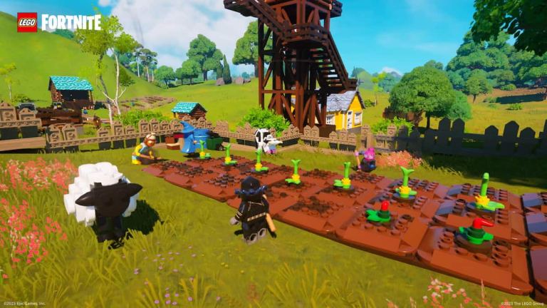 Comment construire un jardin de semences dans LEGO Fortnite