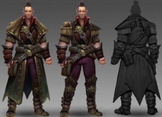 Character clothes showcase on Warhammer 40K Rogue Trader