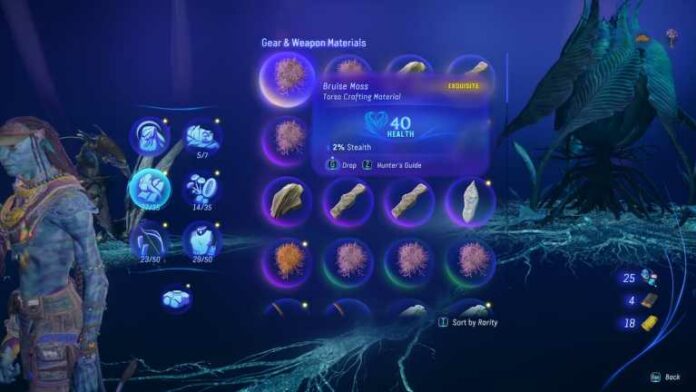 Comment obtenir des matériaux supérieurs et exquis dans Avatar Frontiers of Pandora
