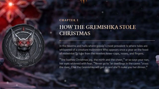 Le premier chapitre de Comment Gremishka a volé Noël.