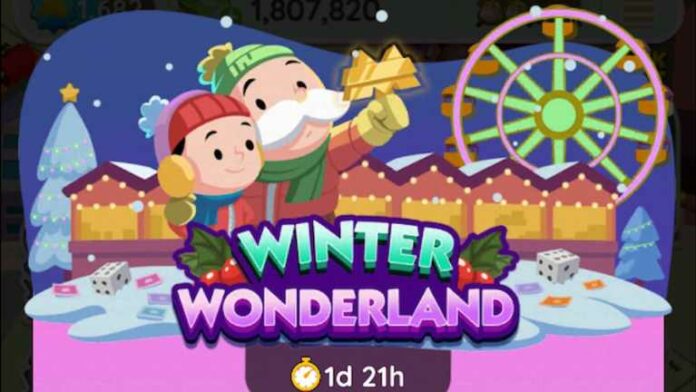 Toutes les récompenses et étapes de Winter Wonderland dans Monopoly GO
