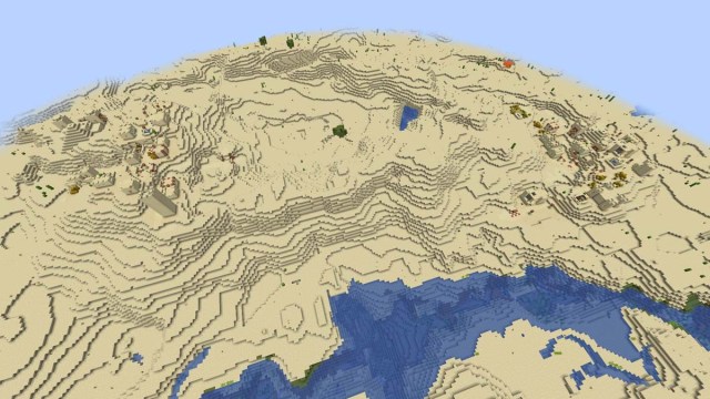 Village double du désert dans Minecraft
