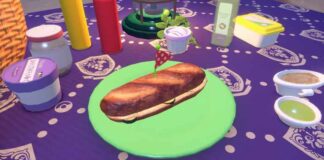 Comment faire cuire un sandwich amer dans The Indigo Disk Pokémon Scarlet & Violet
