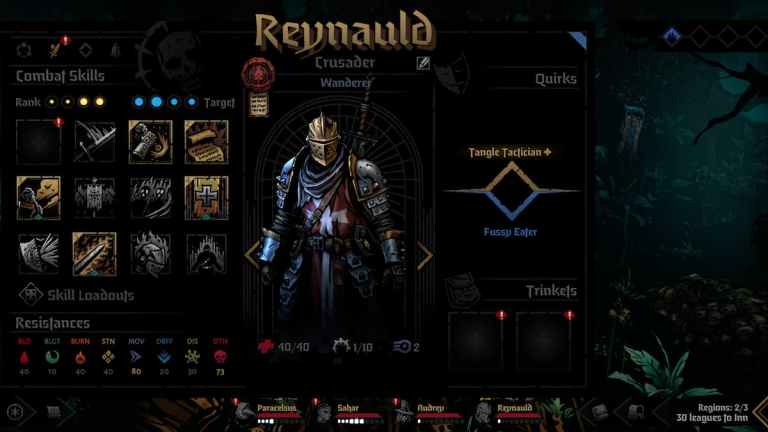 Comment débloquer toutes les compétences de Crusader dans Darkest Dungeon 2