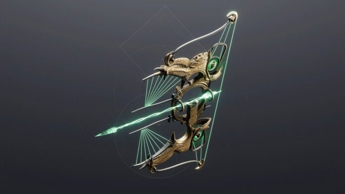 A side view of the Wishkeeper Exotic Bow