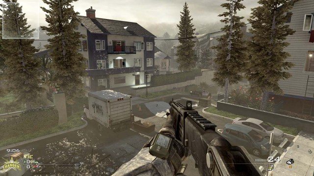 La carte de sauvetage dans Modern Warfare 2 (2009)