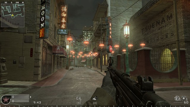 La carte de Chinatown dans Call of Duty 4