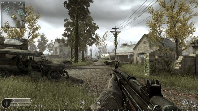 La carte envahie dans Call of Duty 4
