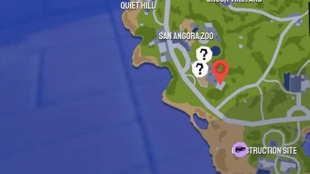 Emplacement de la carte du sixième œuf dans Goat Simulator 3