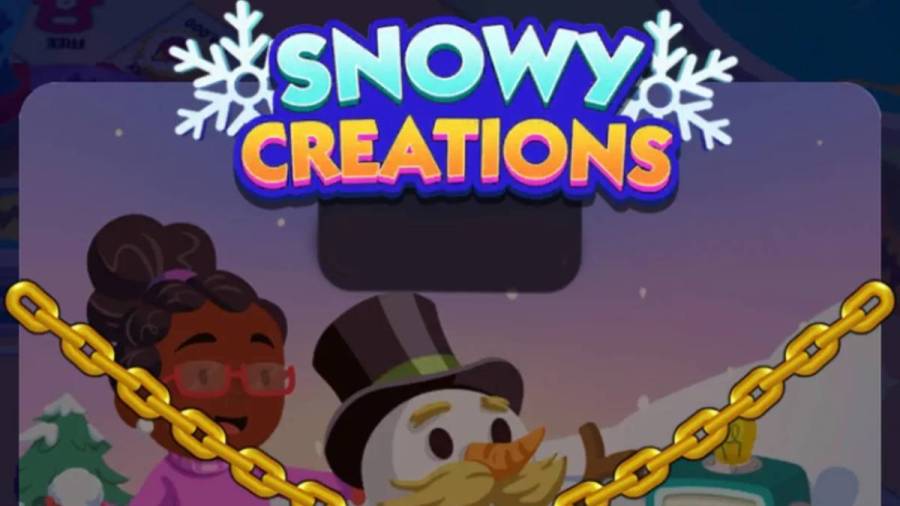 Toutes les récompenses et jalons de Monopoly GO Snowy Creations