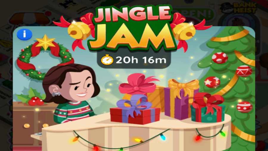 Récompenses Jingle Jam Monopoly GO
