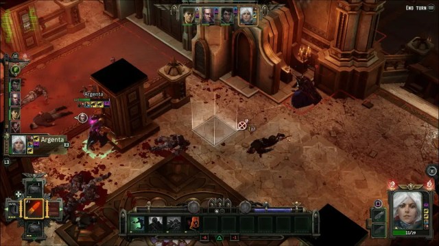Argenta bat un boss avec un seul coup de feu dans Warhammer 40k Rogue Trader